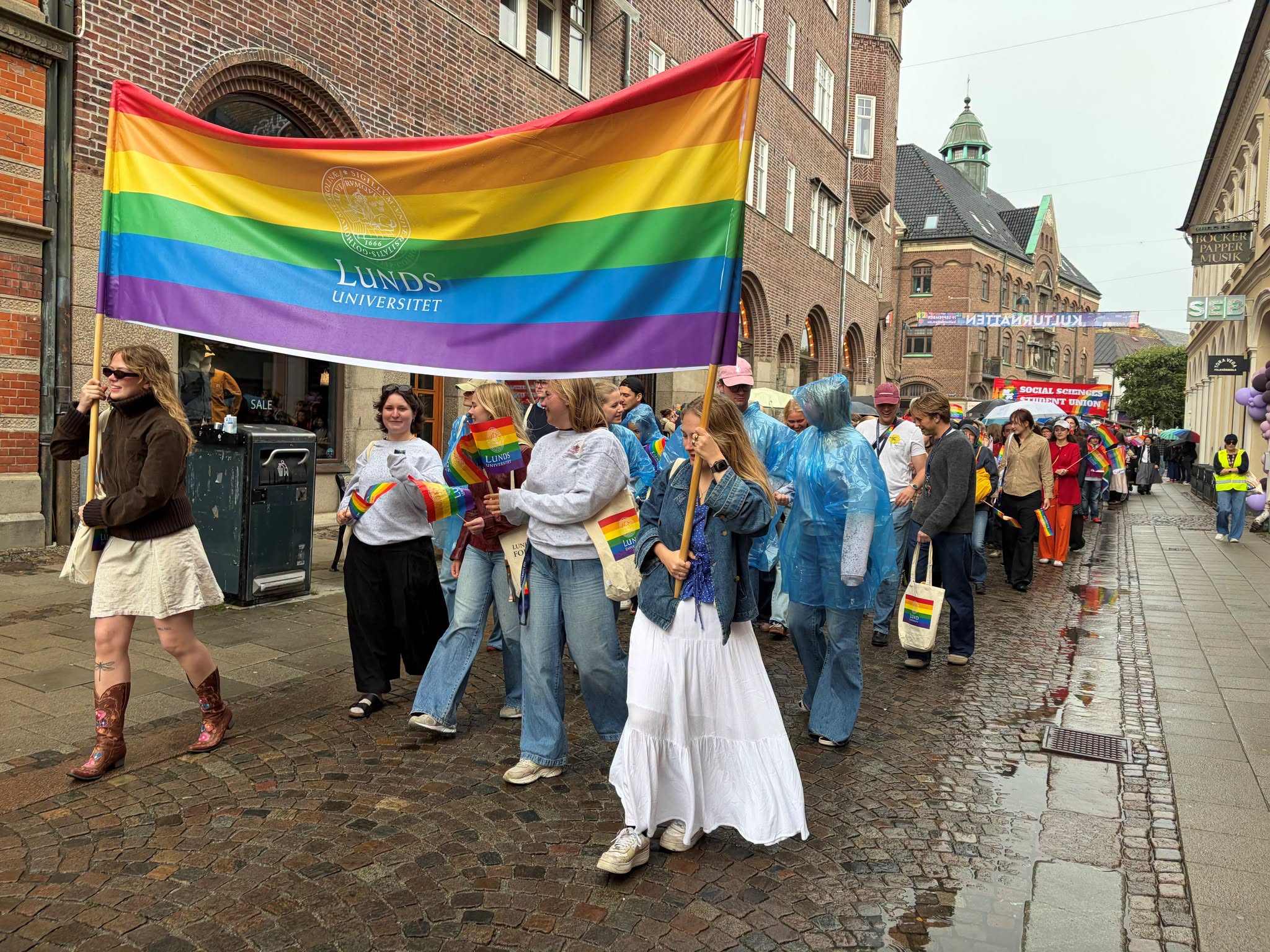 Sweden Lund University Joins LundaPride Parade to Promote Openness and Inclusion