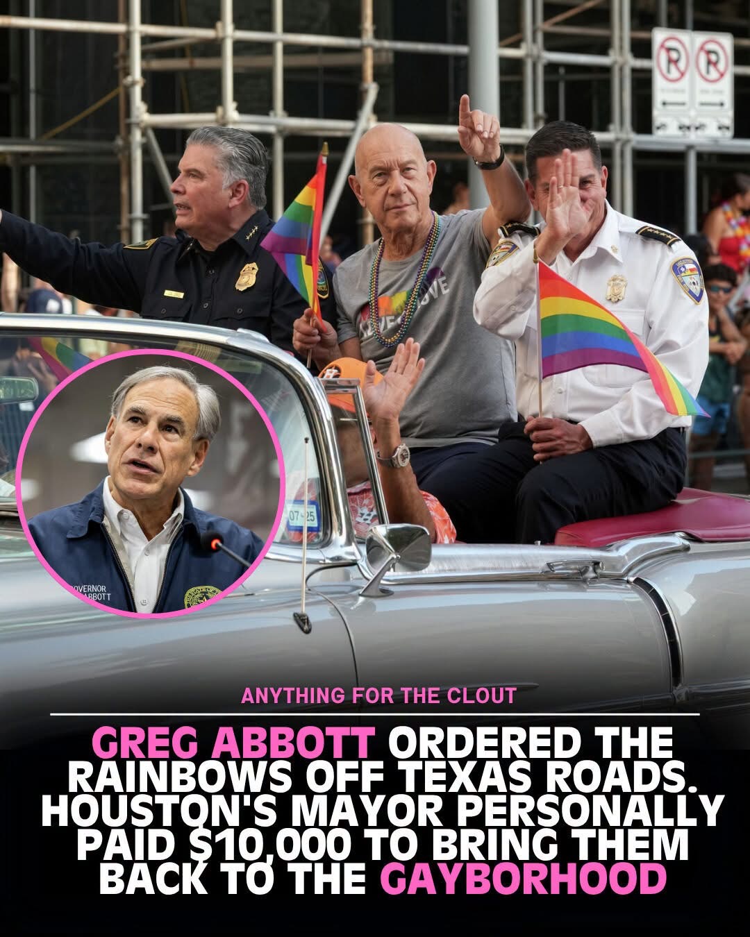 US: Houston Mayor Funds Pride Banners to Defy Road Ban